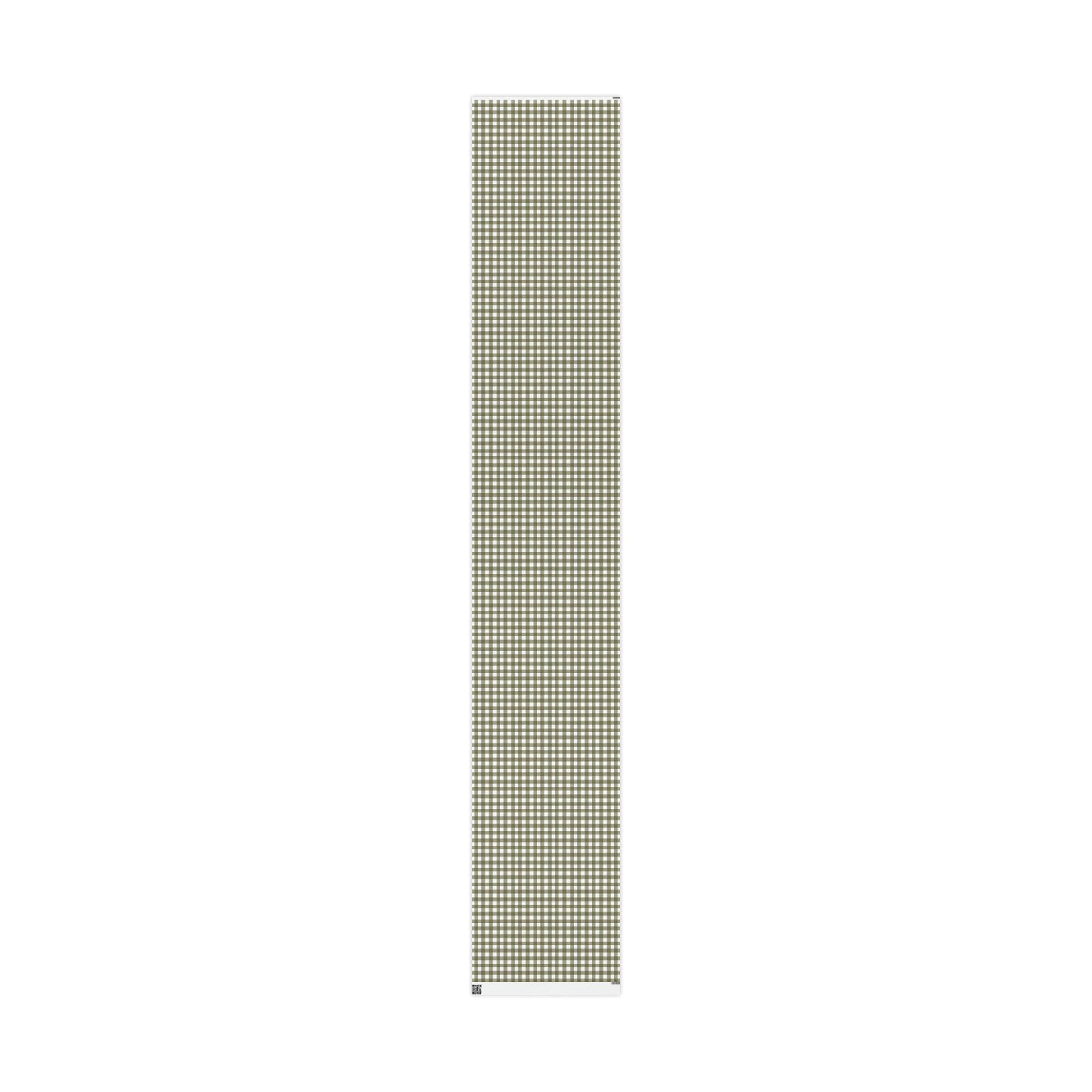 Barbour Green Gingham Wrapping Paper