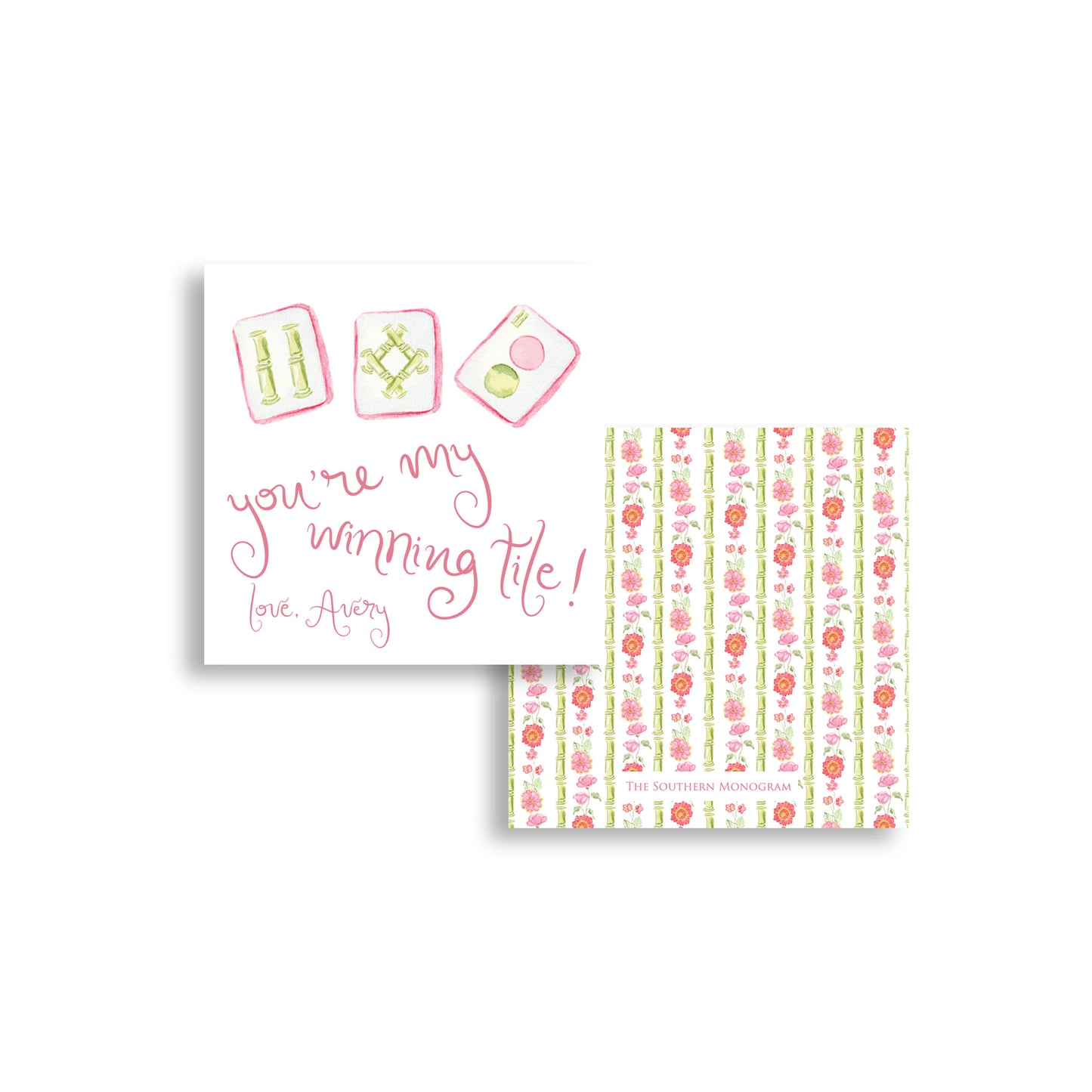 Mahjong Valentine 1 - PRINTABLE