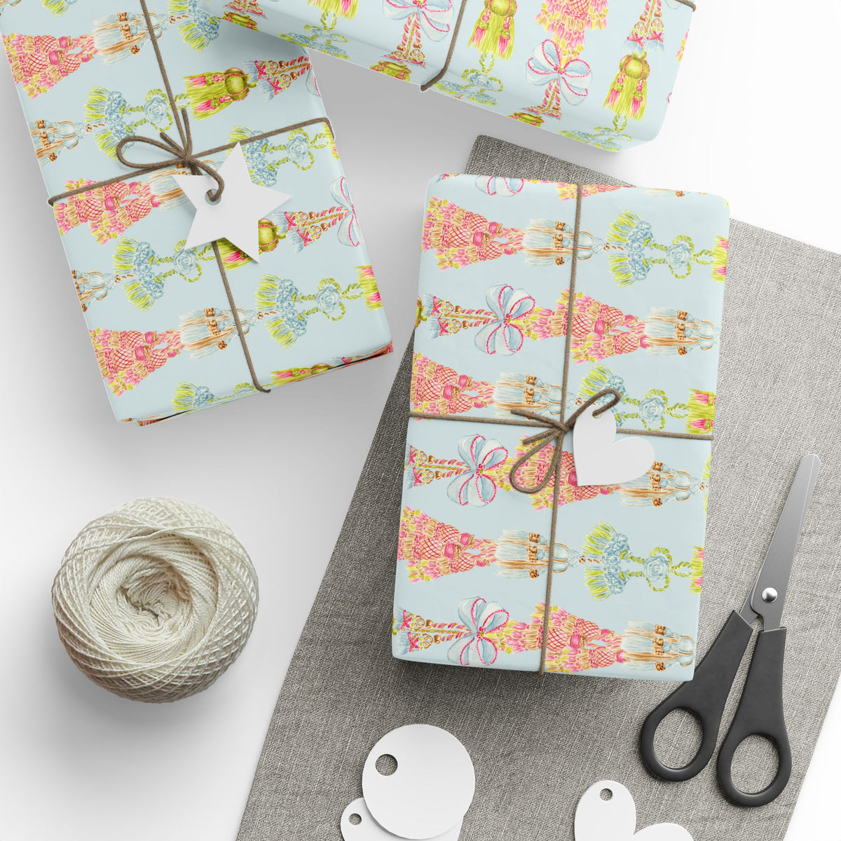 Regency Tassels Wrapping Paper