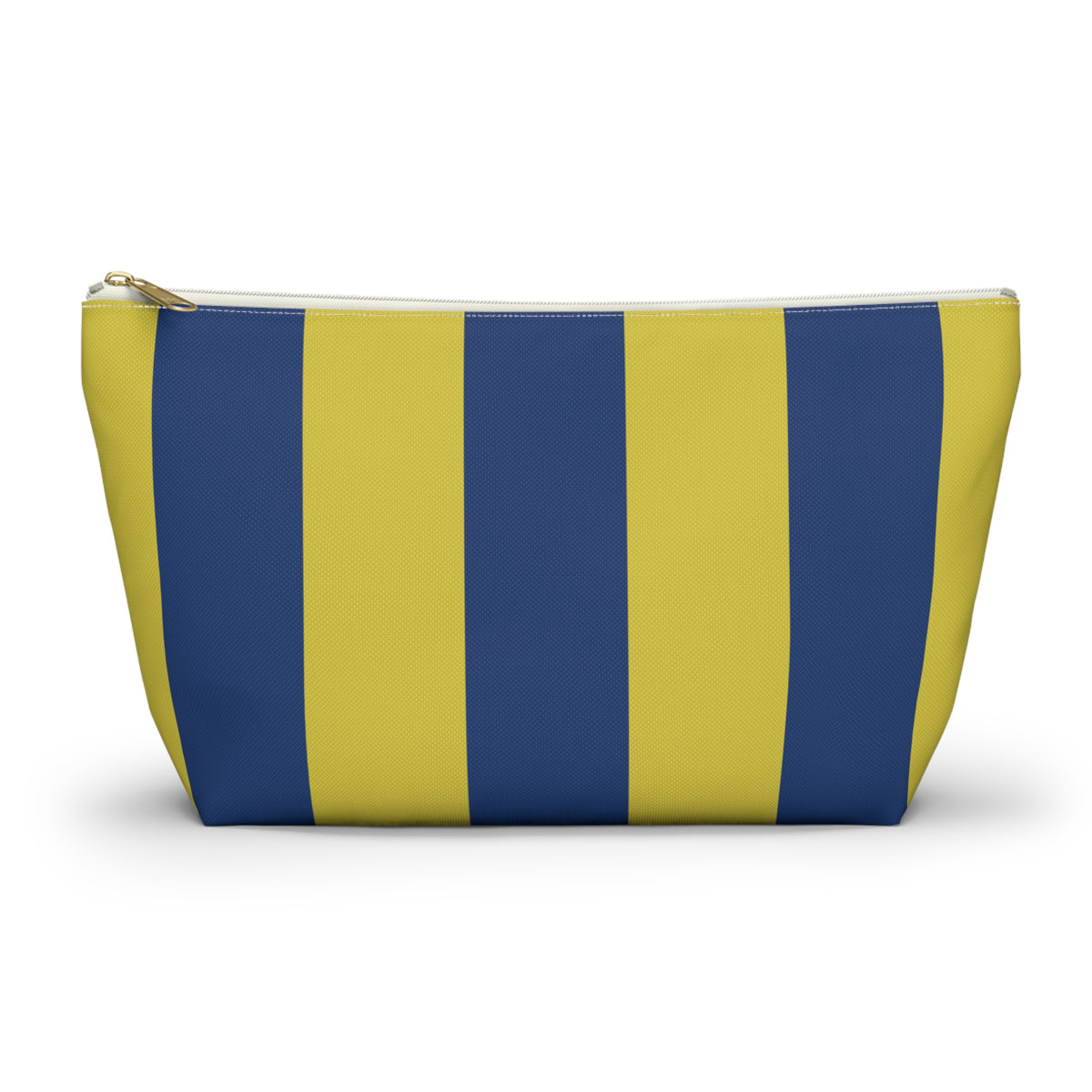 Pink and Burgundy Stripes Accessory Tile Bag
