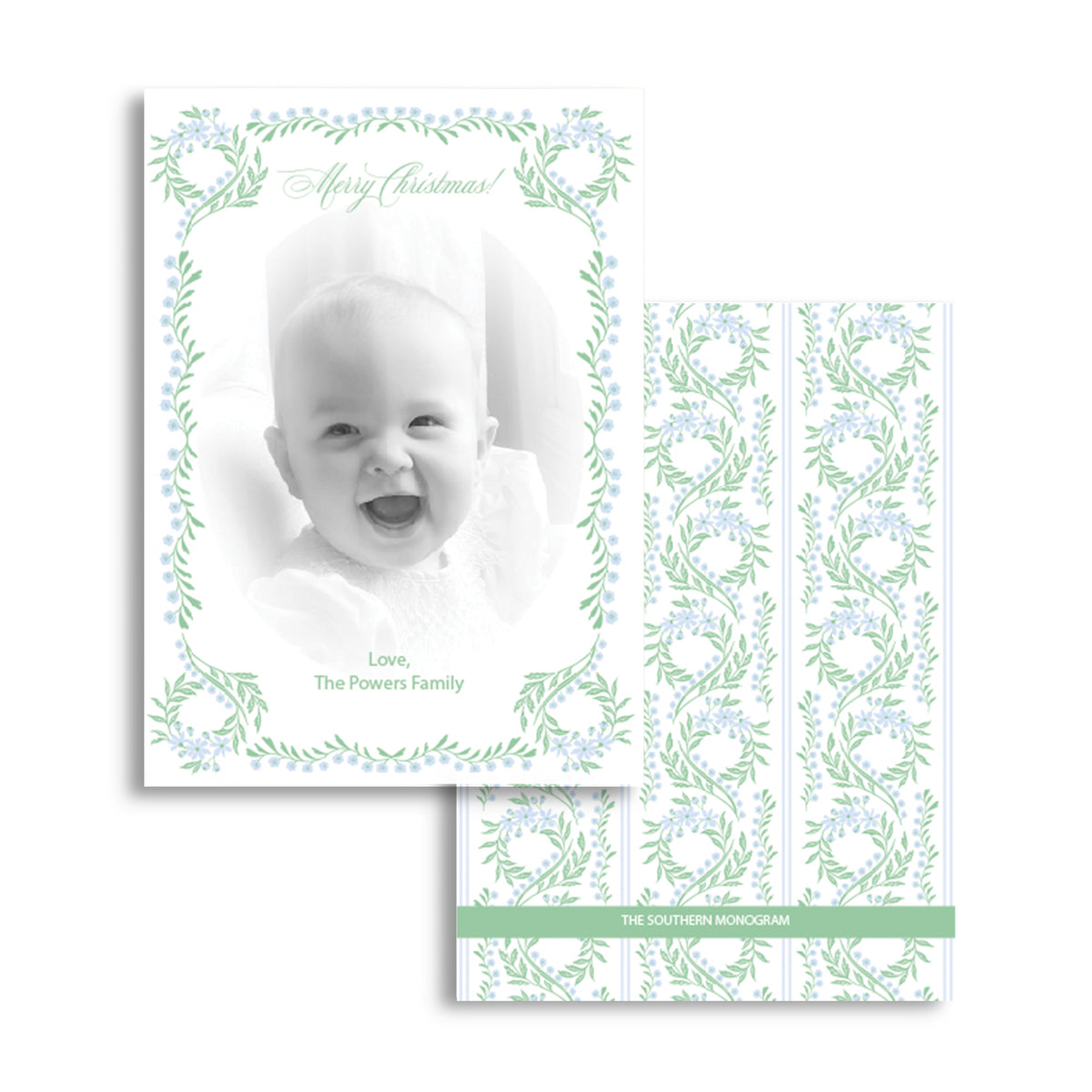 Christmas Garland II Holiday Card