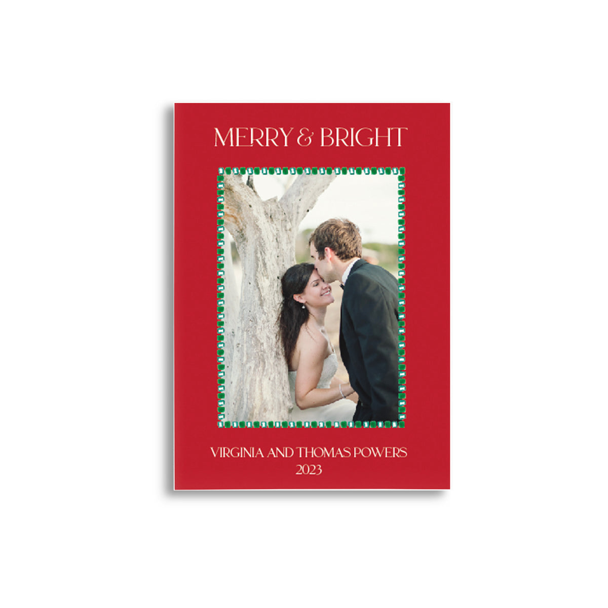 Classic Colors Merry & Bright Holiday Card
