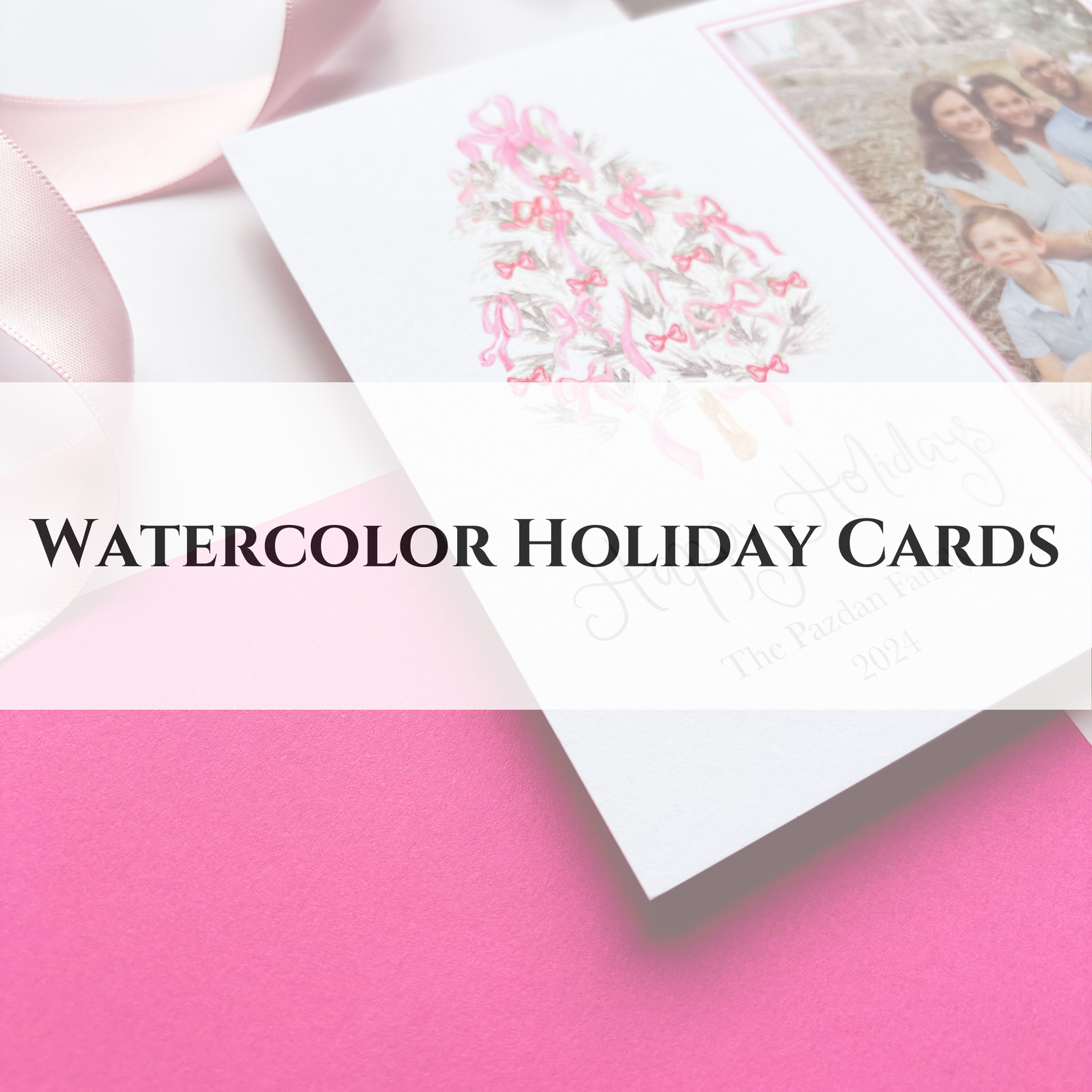 WATERCOLOR HOLIDAY CARDS