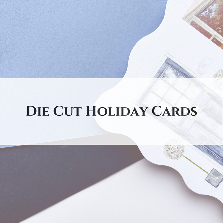 DIE-CUT HOLIDAY CARDS