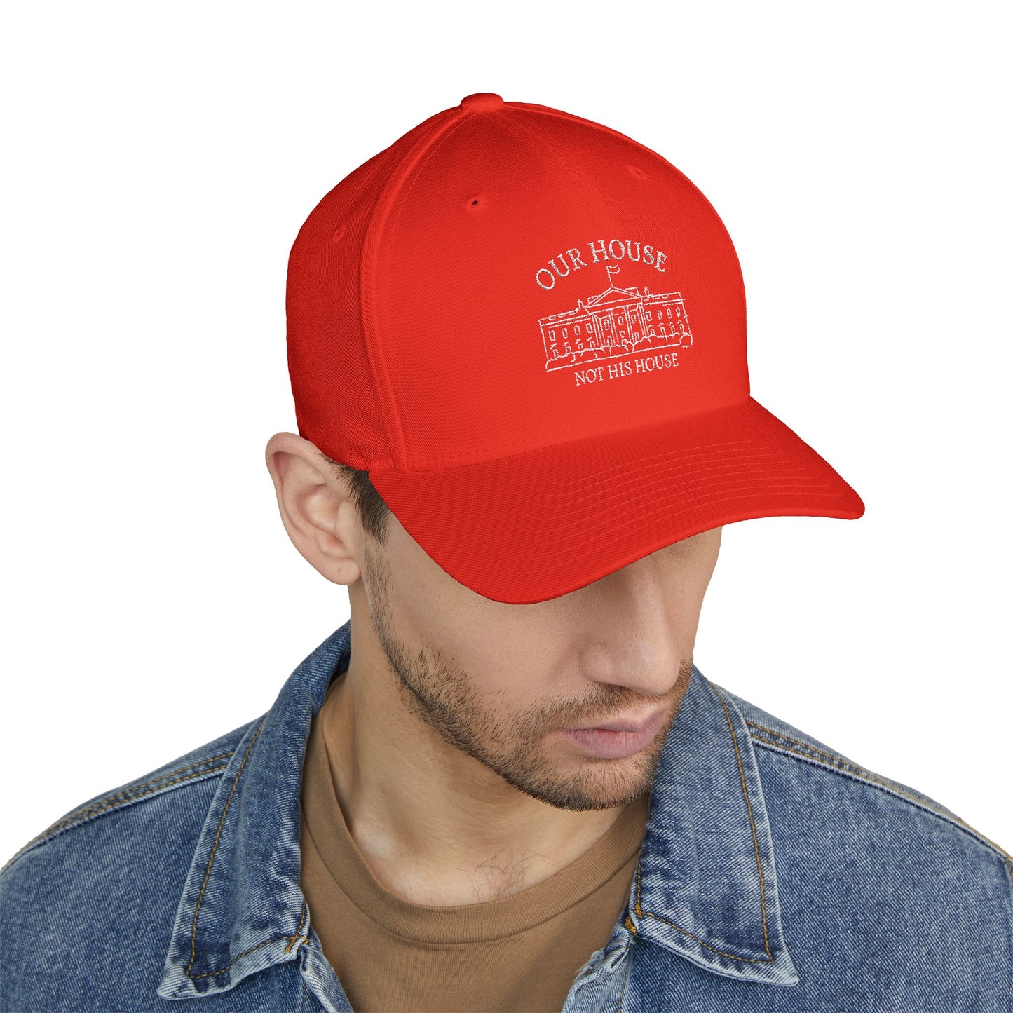 Our House Embroidered Ball Cap