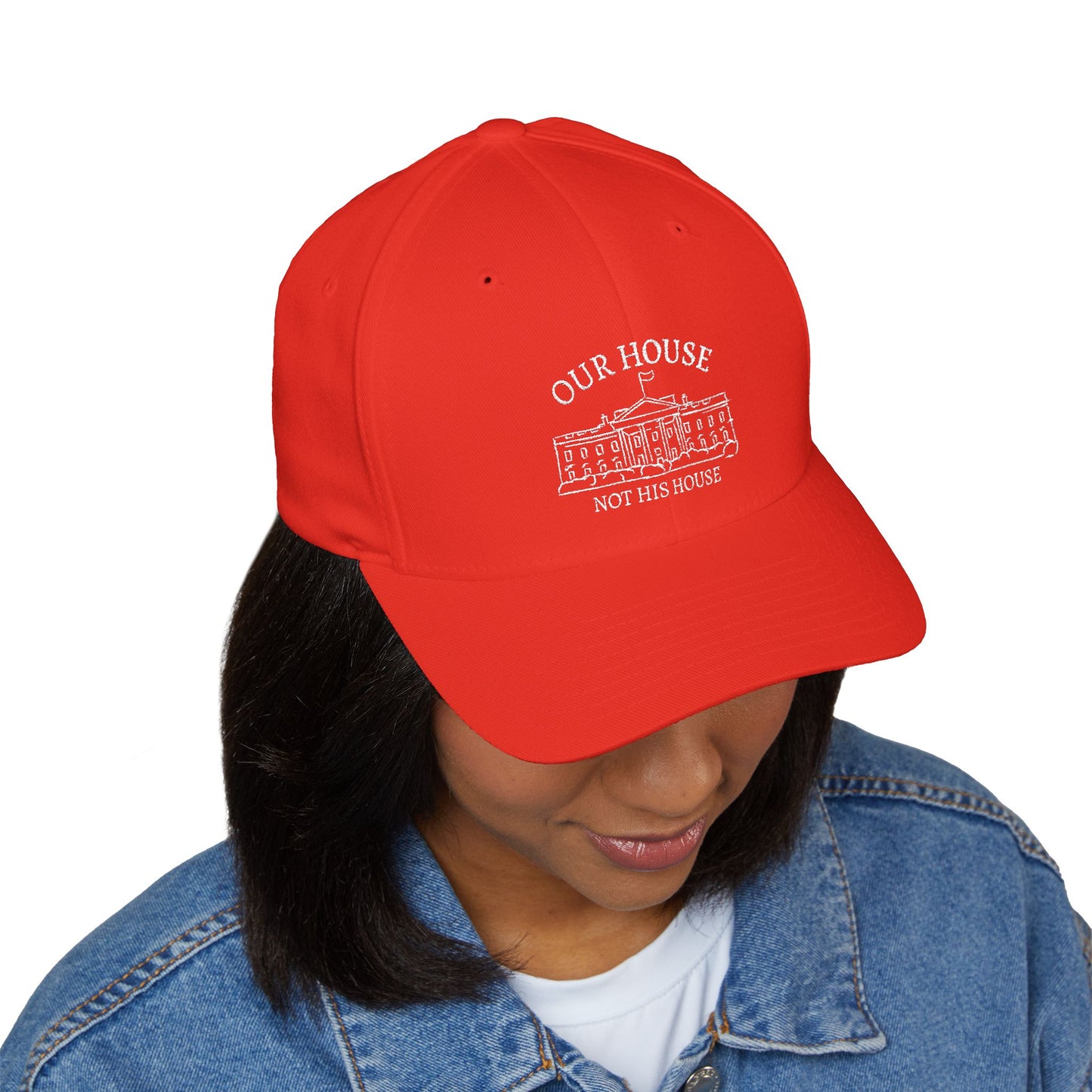 Our House Embroidered Ball Cap