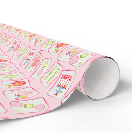Mahjong Tile Wrapping Paper