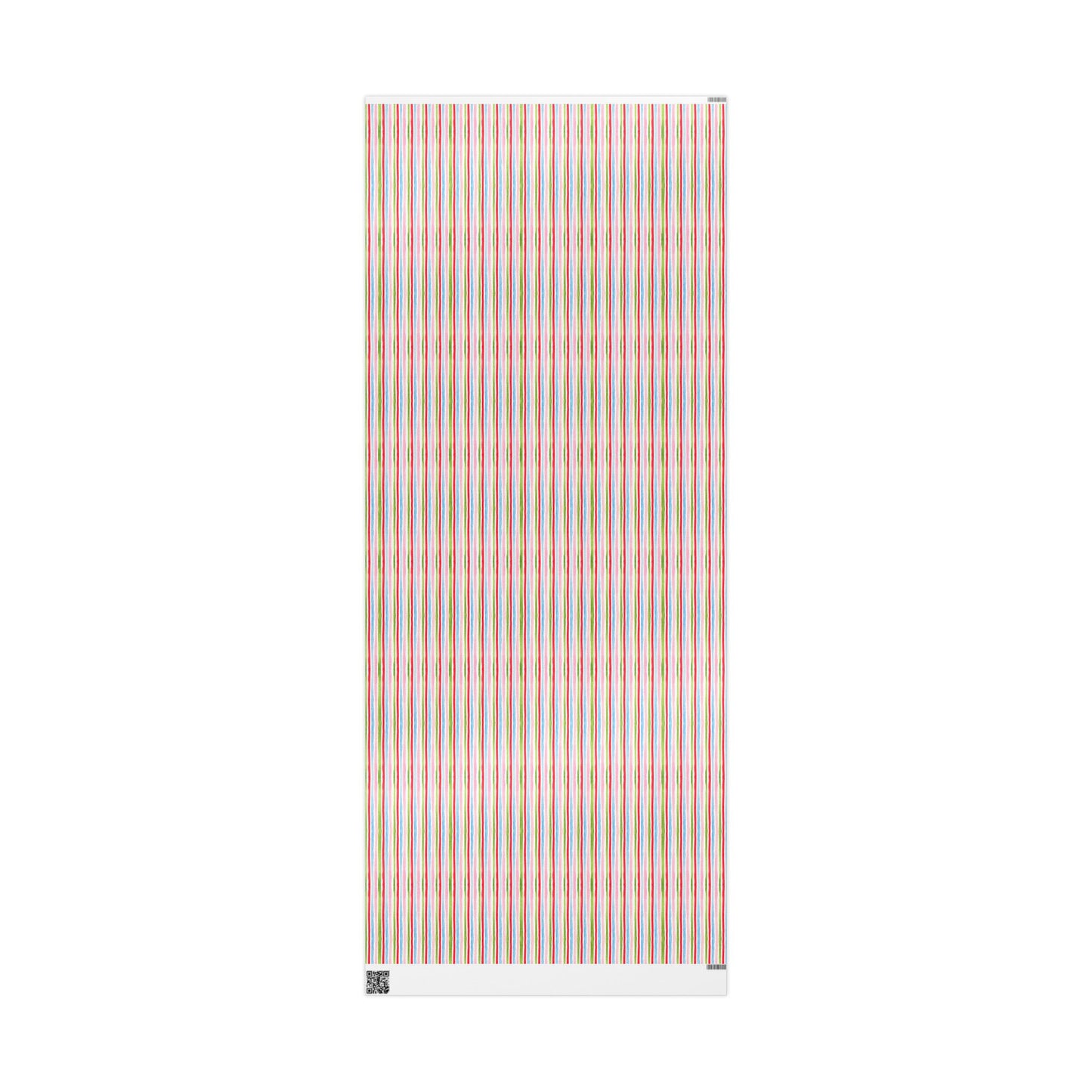 Multi-color Stripe Wrapping Paper