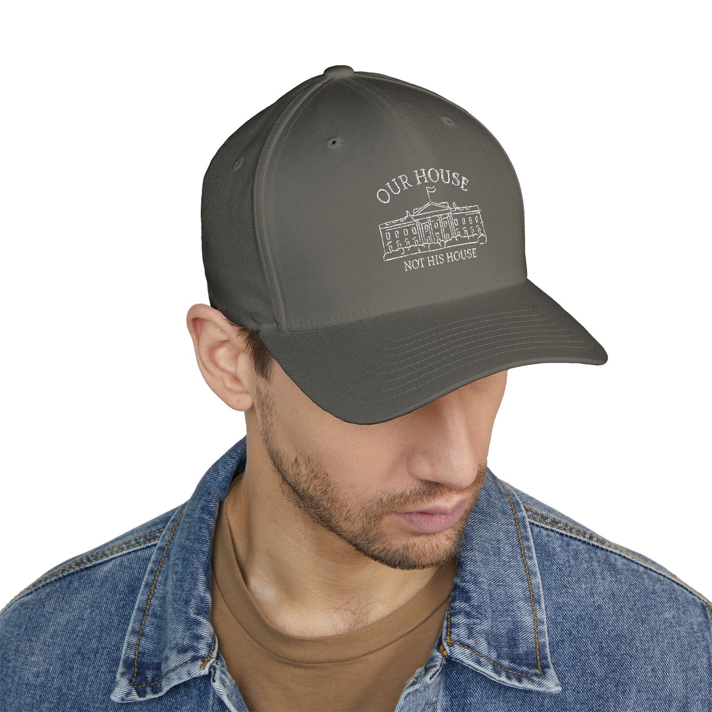 Our House Embroidered Ball Cap