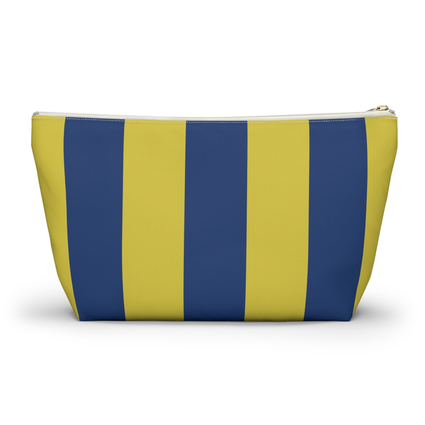 Pink and Burgundy Stripes Accessory Tile Bag