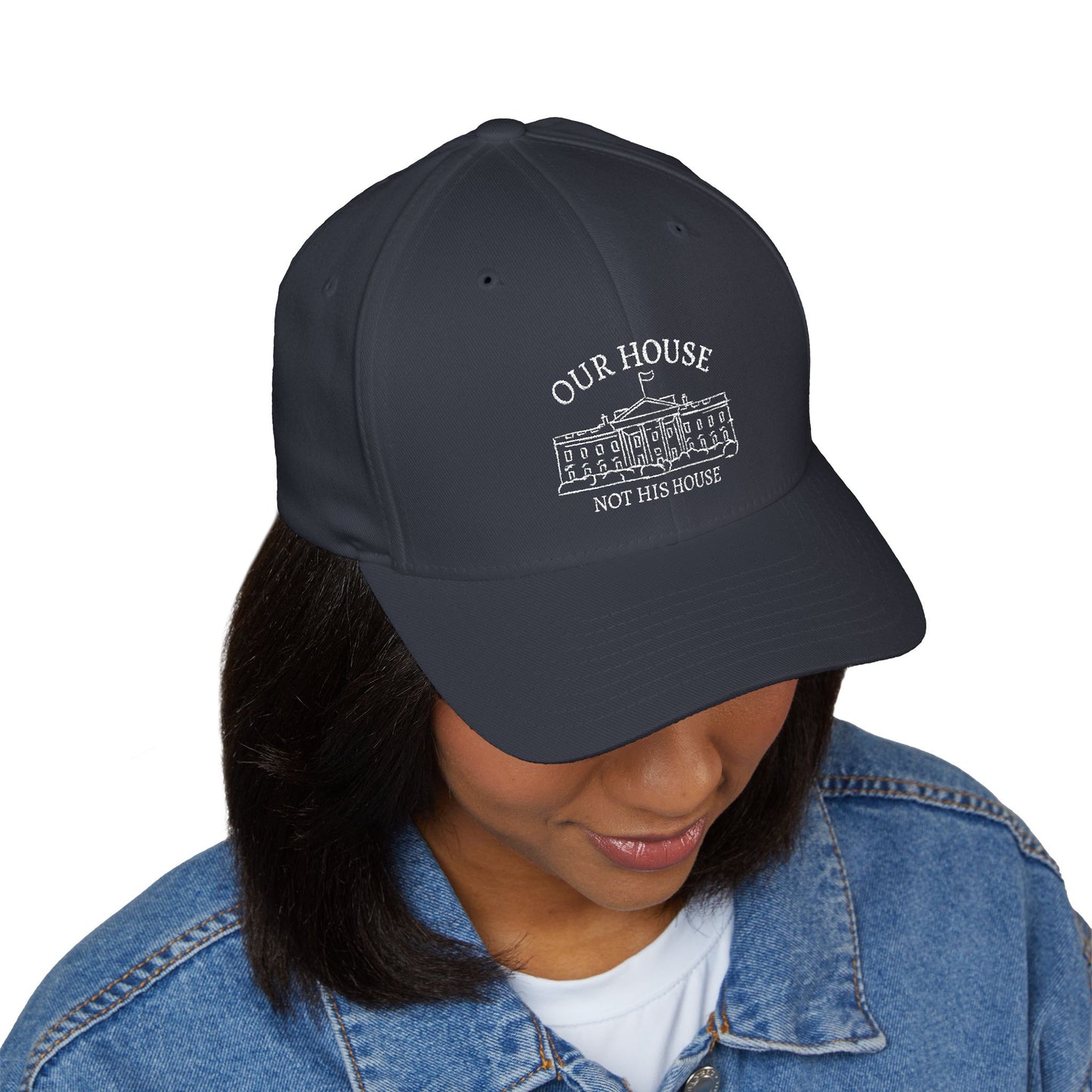 Our House Embroidered Ball Cap