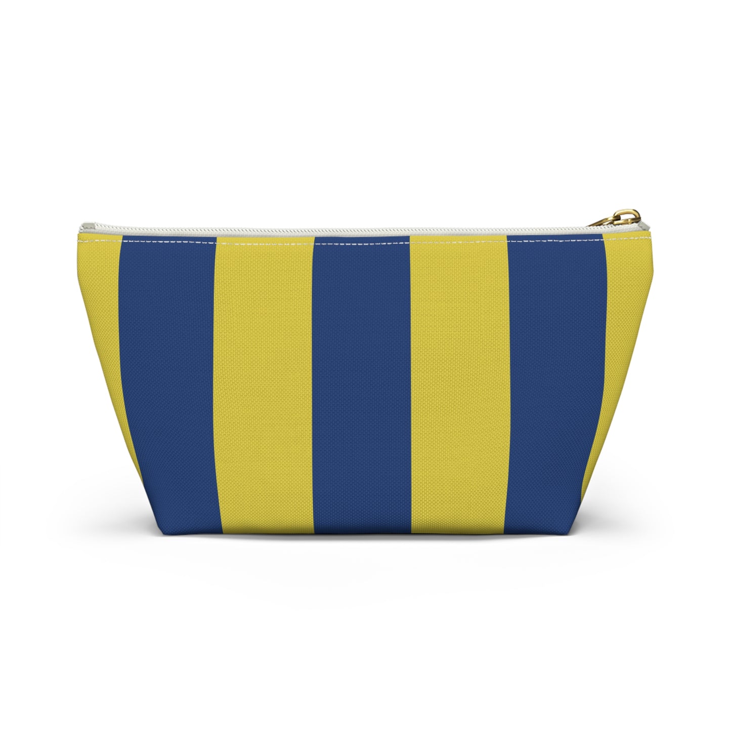 Pink and Burgundy Stripes Accessory Tile Bag