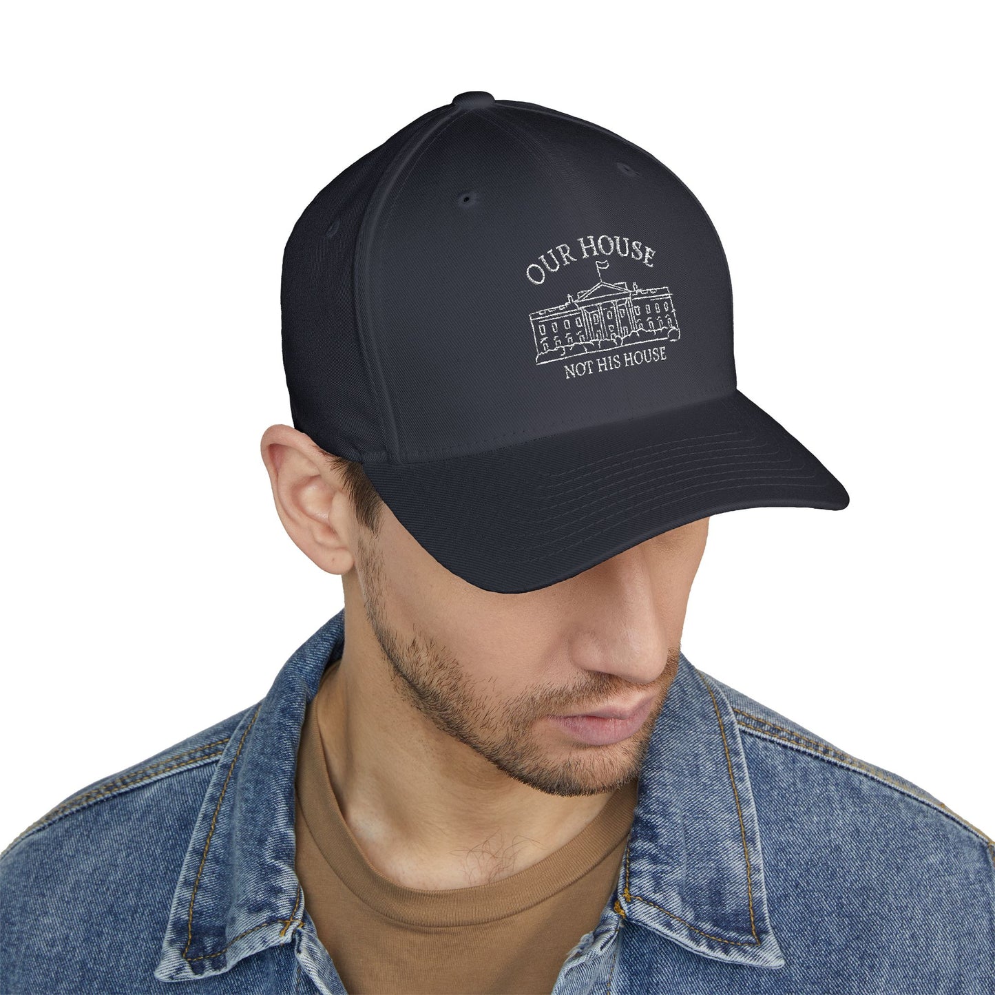 Our House Embroidered Ball Cap