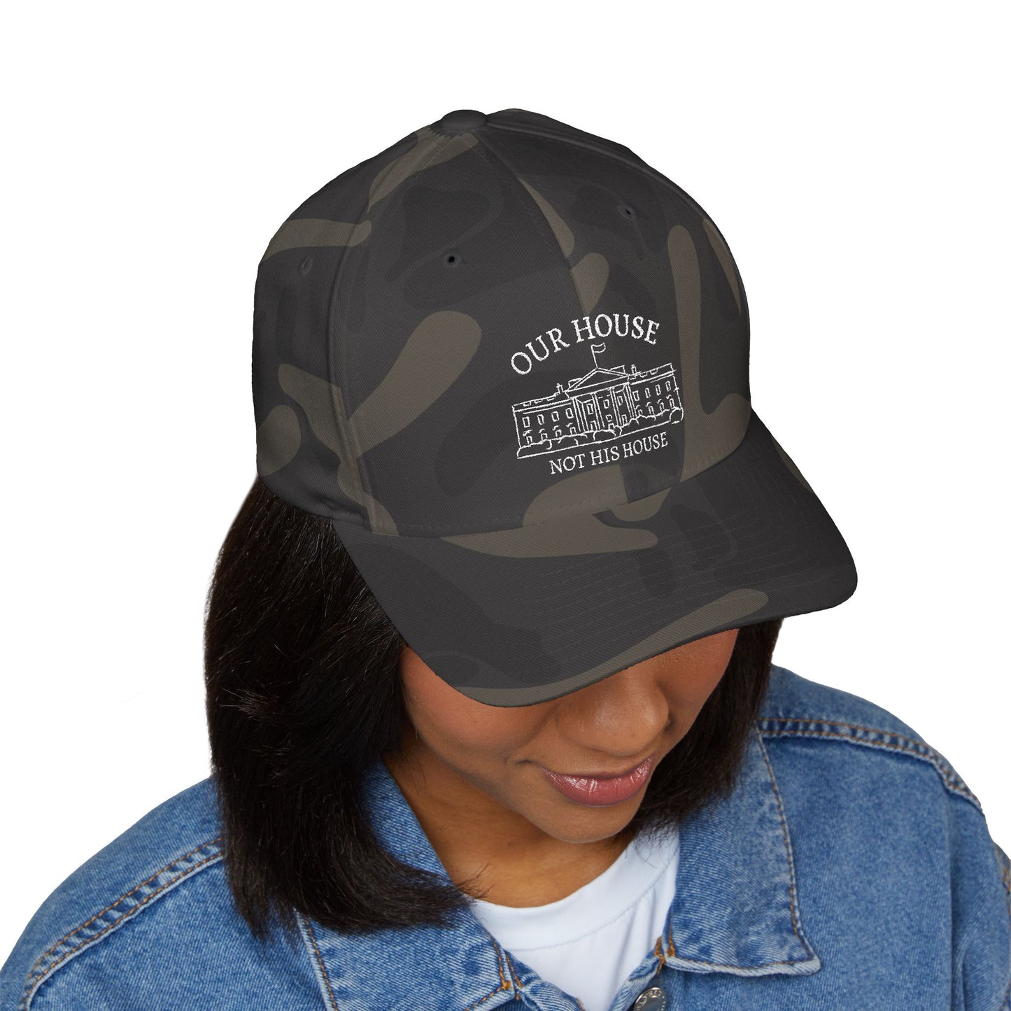 Our House Embroidered Ball Cap