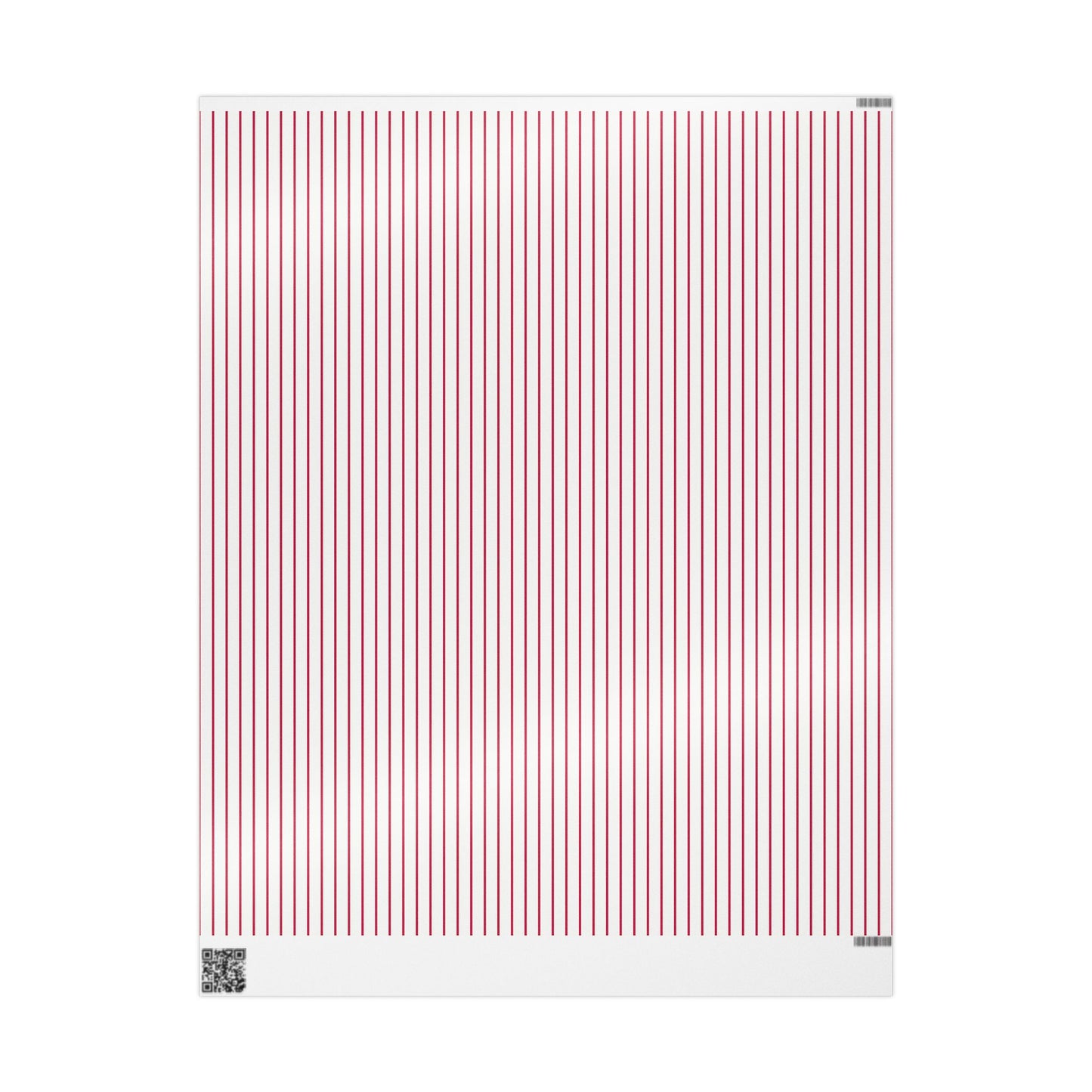 Candy Cane Stripe Wrapping Paper