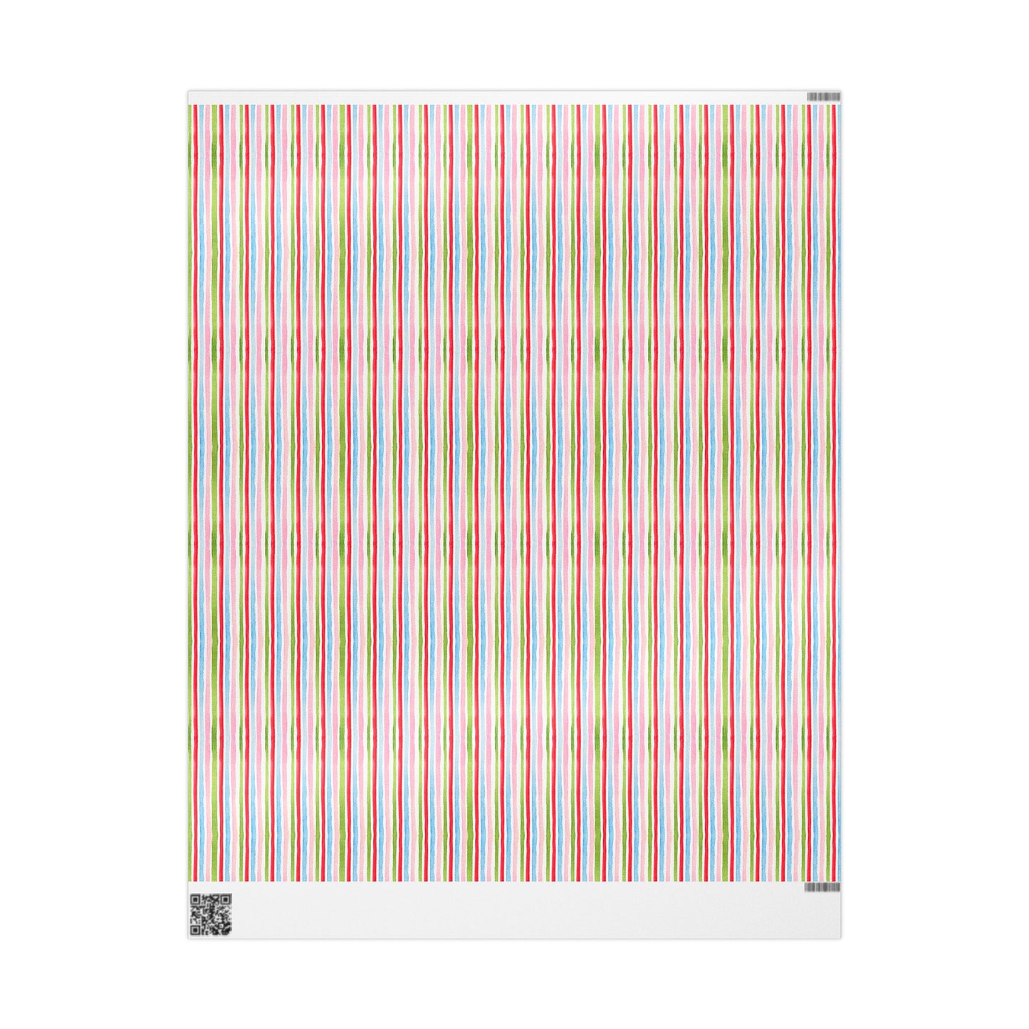 Multi-color Stripe Wrapping Paper