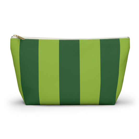 Copy of Pink and Burgundy Stripes Accessory Tile Bag