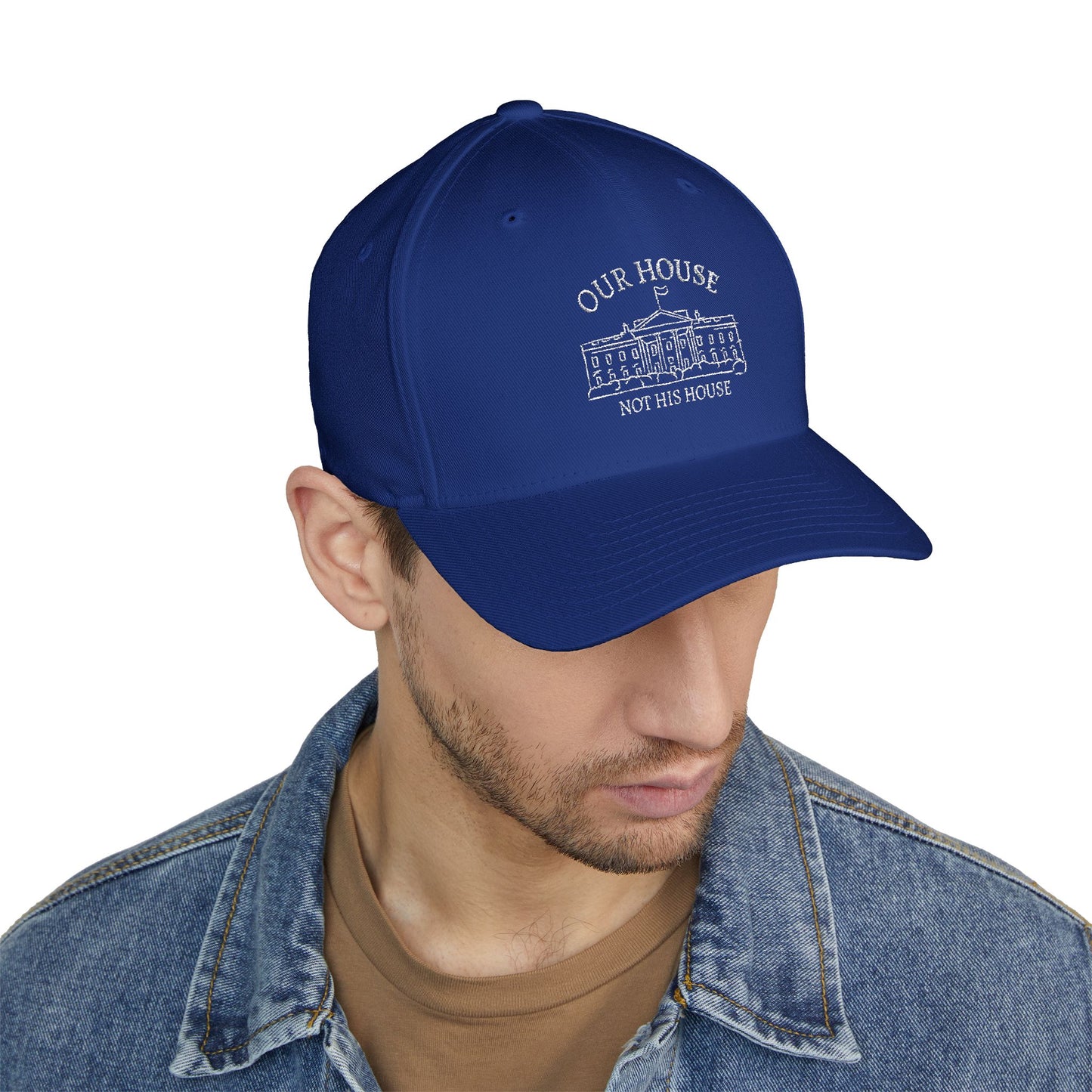Our House Embroidered Ball Cap