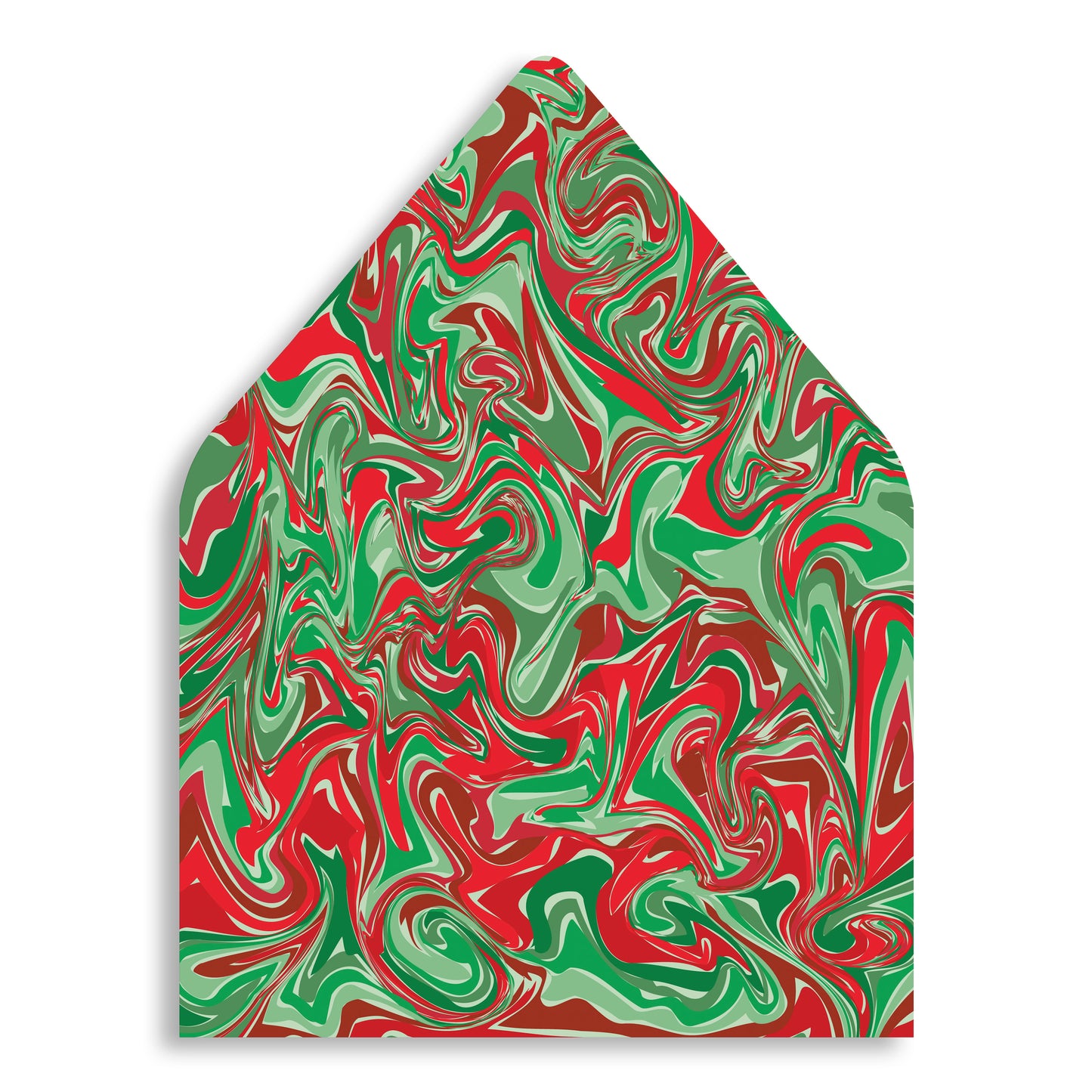 Christmas Cheer Marble Holiday Card