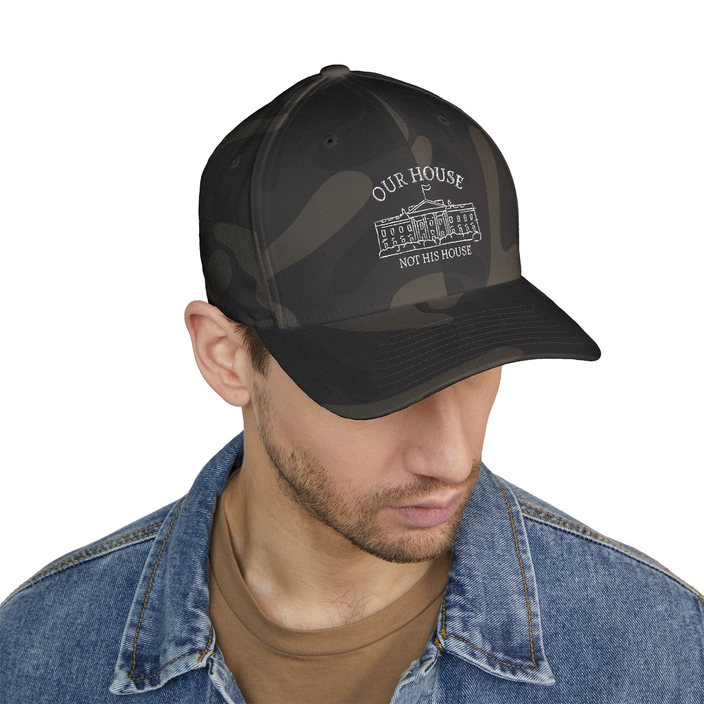 Our House Embroidered Ball Cap