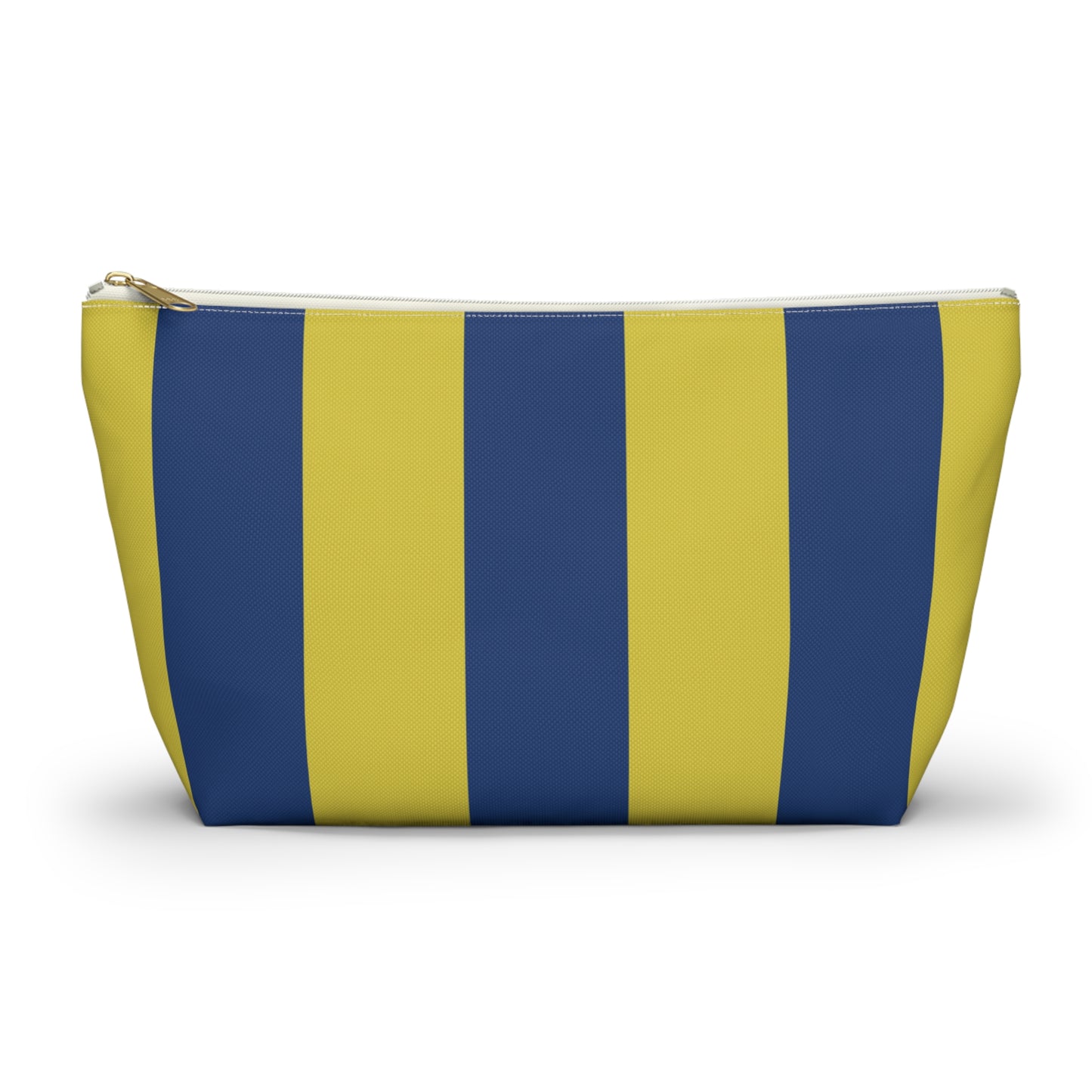 Pink and Burgundy Stripes Accessory Tile Bag