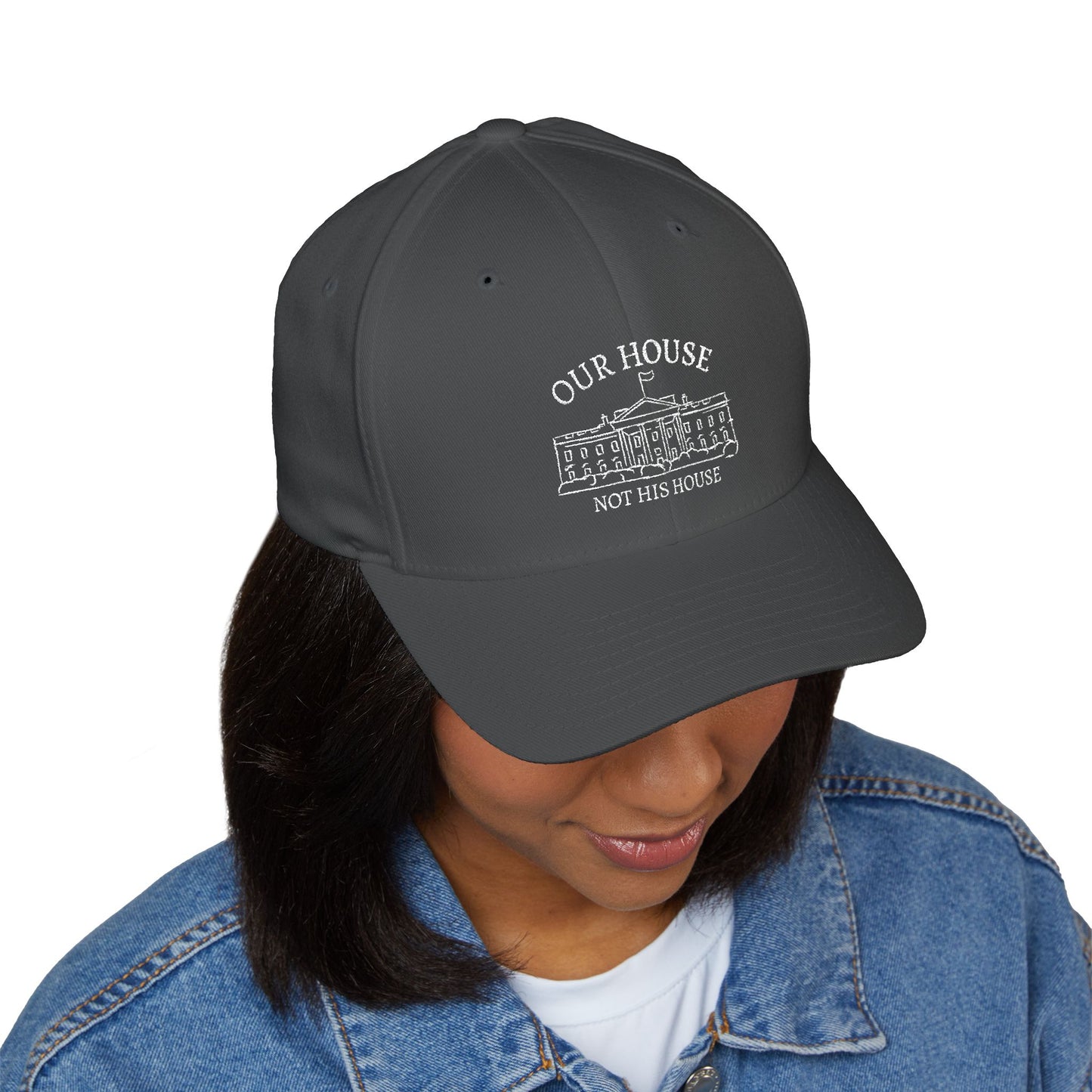 Our House Embroidered Ball Cap
