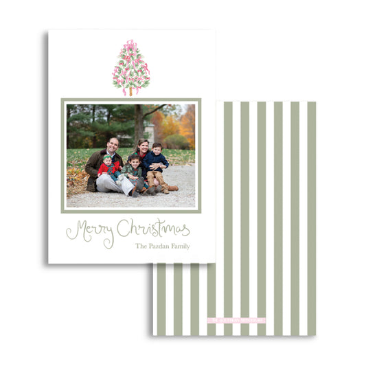 Christmas Bows Holiday Card