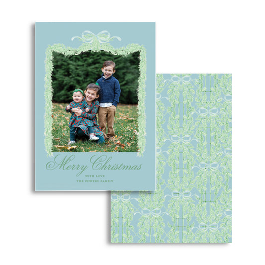 Christmas Garland I Holiday Card