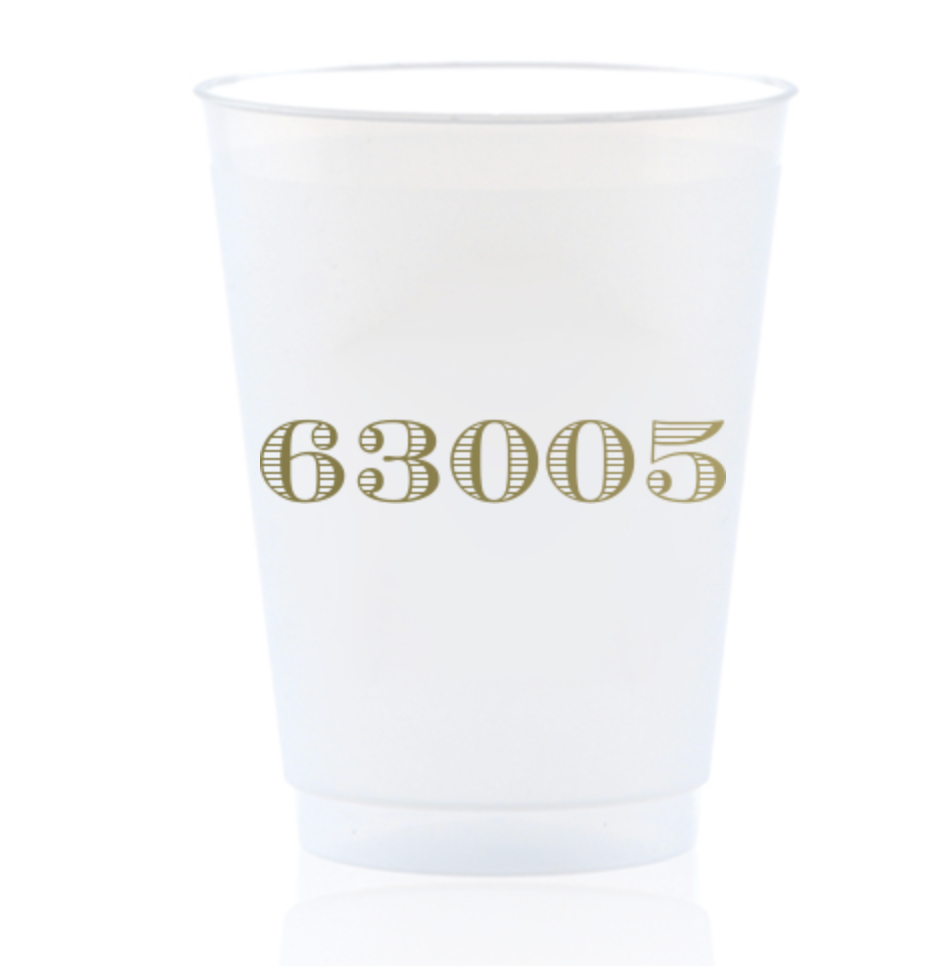 63005 Shatterproof Cups | Gold