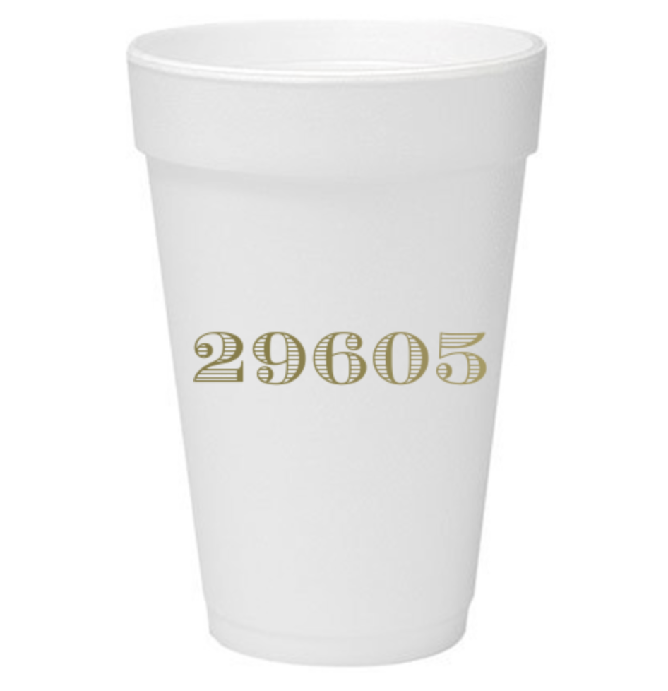 29605 Foam Cups | Gold