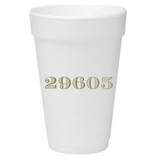 29605 Foam Cups | Gold