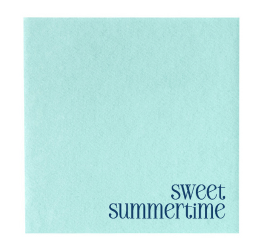 Sweet Summertime Cocktail Napkins | Bright Sky